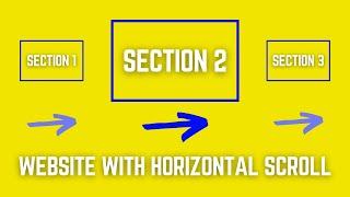 How to Create a Website with Horizontal Scroll