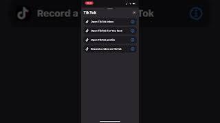 How To Create Custom Shortcut To Open Your Tik Tok Profile Using Shortcuts On Your iPhone