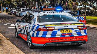 NSW Highway Patrol Patrolling The Streets In The XR6 Turbo