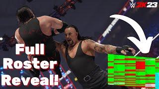 WWE 2k23 Full Roster Reveal! Almost 200 Superstars! + Comparison to WWE 2k22 Roster