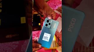 POCO X5 pro unboxing#shortvideo #poco x5 pro 5G #horizon blue#shortvideo #8GB RAM/256 GB