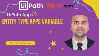 UiPath Apps - Entity Type App Variable