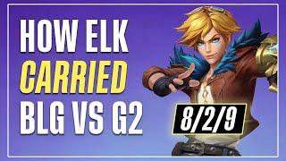 Ezreal Masterclass - BLG Elk POV vs G2 Worlds 2024 (Full Game Breakdown)