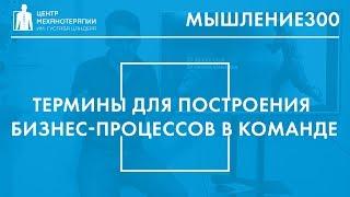 Термины для построения бизнес-процессов в команде