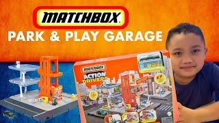 MATCHBOX ACTION DRIVERS PARK & PLAY GARAGE PLAYSET