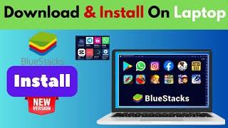 How to Download and Install Bluestacks in Laptop / PC  Bluestacks Download Kaise Kare Windows 10/11