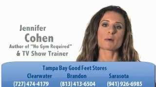 Good Feet Tampa Bay Customers discover Arch Pain Relief from Plantar Fasciitis