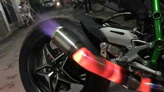 THANH NIÊN PHÁ LÀNG PHÁ XÓM CÙNG VỚI NINJA H2 VÀ PHẢN ỨNG CỦA MỌI NGƯỜI XUNG QUANH | MOTOR RACE