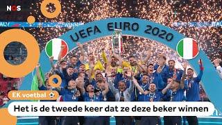 Italië wint EK voetbal na spannende finale