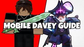 MOBILE DAVEY GUIDE: HOW TO DAVEY ON MOBILE! (Roblox Bedwars)