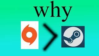 why Origin is better than Steam (2021)