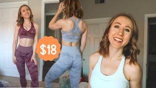 HUGE Cheap Activewear Haul from AliExpress! Seamless leggings, joggers, and tops under $25!