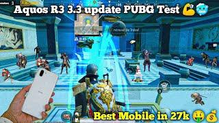 Aquos R3 Pubg test 3.3 update | Sharp Aquos R3 review 2024 |SHARP AQUOS R3 | Pubg Mobile Test 3.3 