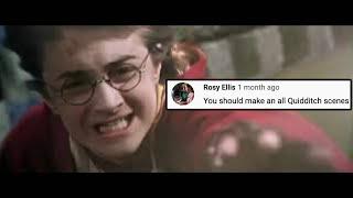 all quidditch scenes from harry potter because one person asked for it