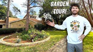 My Entire Front Yard Garden Tour! Native Plants & Pond Update | Zone 9 Houston, Texas