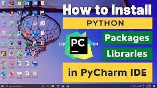 How to Install Python Packages / Libraries in PyCharm IDE Gelvix Tech