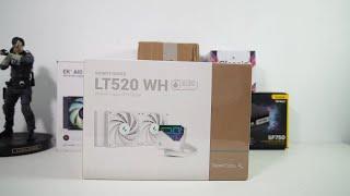 Unboxing DeepCool LT520 240mm AIO Liquid CPU Cooler - White Edition