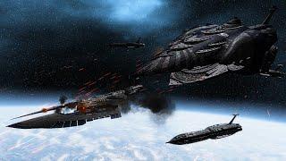 Epic Cinematic Space Battle - Star Wars: Empire At War Remake NPC Battle #4
