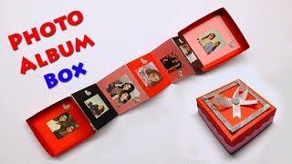 DIY Photo Album Box | Magic Gift Box Idea | Paper Craft Ideas | #52