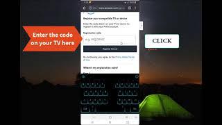 HOW TO REGISTER YOUR DEVICE TO PRIME VIDEO