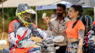 @BaniJ  ne kiya Santosh ko Bhayankar troll | Hero Dirt Biking Challenge | Round 3