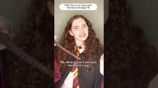 POV: You’re in Class with Hermione Granger 