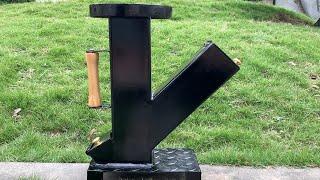 How To Make A Rocket Stove From Scraps // World's Best Rocket Stove // DIY
