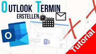 Outlook Termin erstellen | Teams Besprechung planen