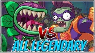 Chompzilla Legendary Deck vs Super Brainz Legendary - Plants vs Zombies Heroes