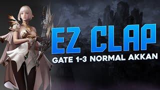 Gate 1-3 Normal Akkan Support Bard Gameplay and Commentary | Lost Ark