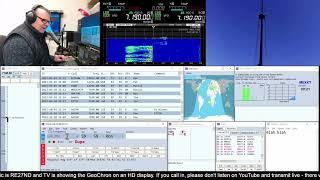 M0XXT de G4LMN Working the DX Commander on 7 Mhz