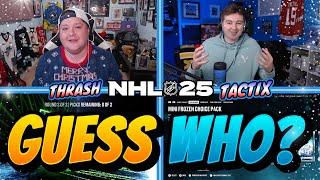 CHRISTMAS GUESS WHO w/ @TacTixHD | NHL 25 HUT