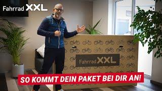 Fahrrad XXL-Unboxing: So kommt dein Fahrrad bei dir an