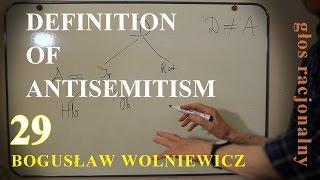 Bogusław Wolniewicz 29 THE SHORTEST PRECISE DEFINITION OF ANTISEMITISM