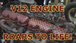 V12 RAT ROD ENGINE COMES TO REV!!