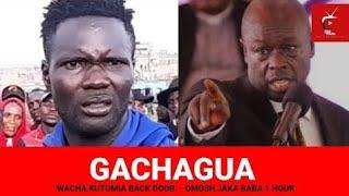  WHAT!! OMOSH ONE HOUR & GACHAGUA ON A SERIOUS FIGHTbado ujapigwa na maviti utapigwa zaidi......