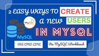 2 Simple And Easy Ways To  Create a MySQL New Users and Grant All Privileges