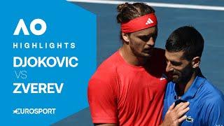 Novak Djokovic vs Alexander Zverev | Semi-Final | Australian Open 2025 Extended Highlights 