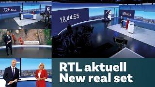 New studio and intro for RTL aktuell (Germany)