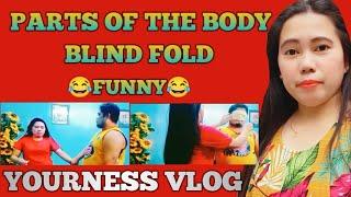 PARTS OF THE BODY || BLINDFOLD  || YOURNESS VLOG