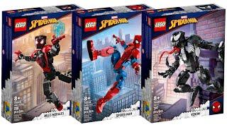 All LEGO Marvel Spider-Man Big Figures sets 2022 Compilation/Collection Speed Build