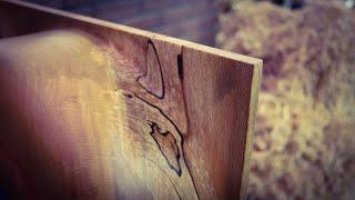 Woodturning Air - A Square Bowl of Sycamore