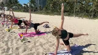 Bachelorette Beach Yoga