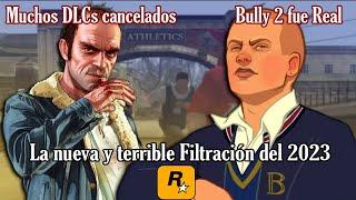 La nueva Filtración de Rockstar Games: GTA 5, GTA 6, Bully 2, DLCs cancelados y más. UN DESASTRE