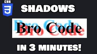 Learn CSS shadows in 3 minutes! 