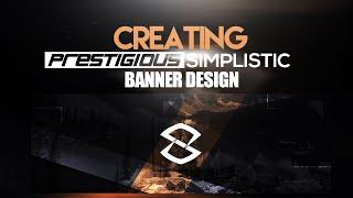 Photoshop Tutorial: Creating Prestigious Simplistic Banner Design