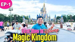 12 Hours inside Disney World Magic Kingdom Florida  | Ep 1