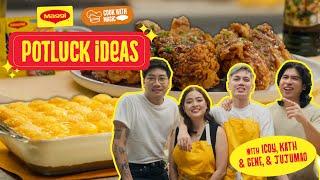 COOK WITH MAGIC EPISODE 18: Potluck ideas with Jujumao, Icoy, Kath and Gene