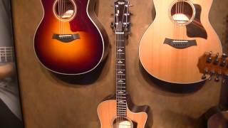 the Namm Show 2015,Taylor guitars