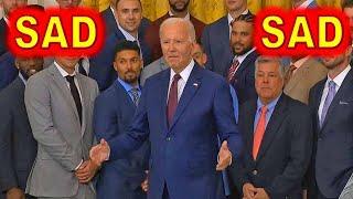 Joe Biden FAILS to Hold it Together Today in 3-Minute Speech With Texas Rangers...